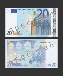 Valor 20 euros