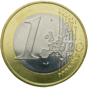 valor 1 euro