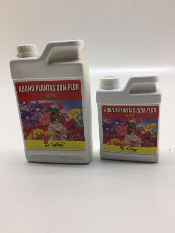 Abono líquido plantas con flor 1 litro