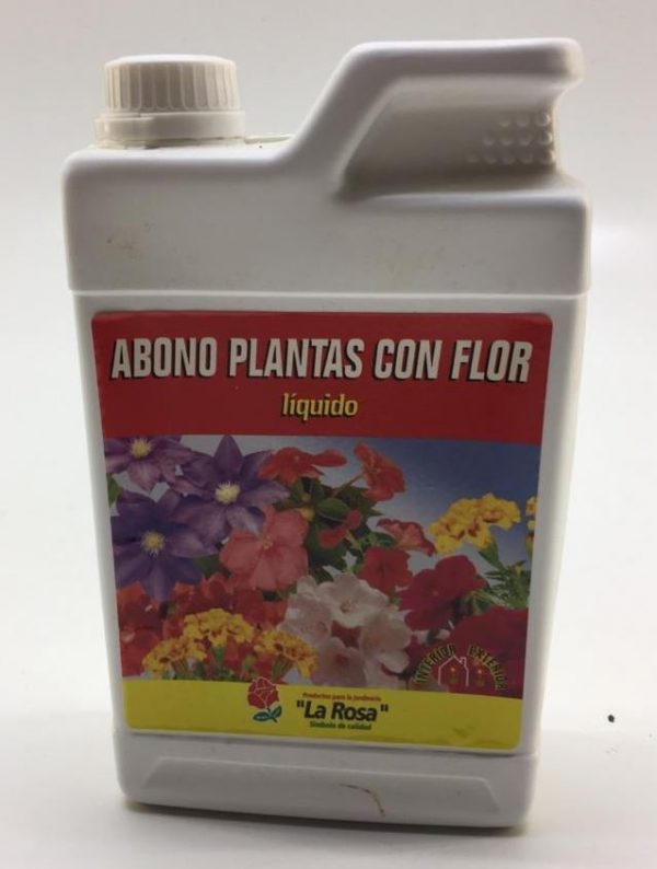 Abono líquido plantas con flor 0.5 litros